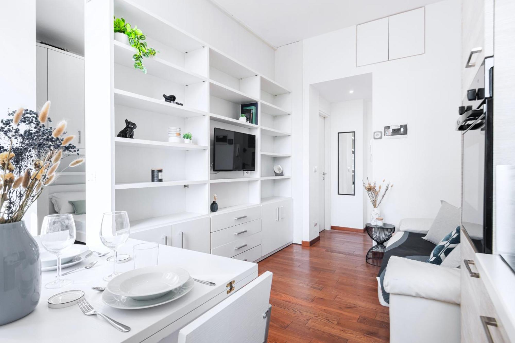 Nice And Cozy Studio In Porta Romana By Easylife Milánó Kültér fotó