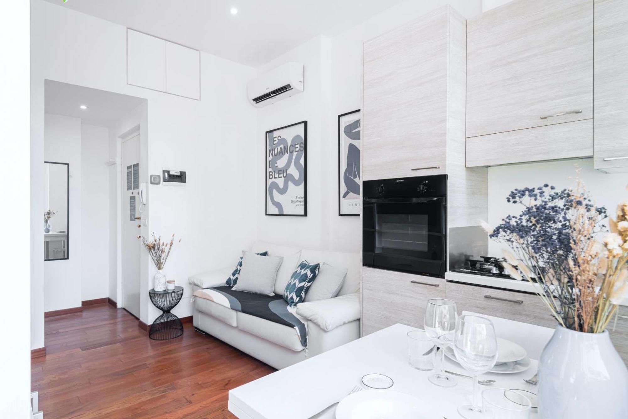 Nice And Cozy Studio In Porta Romana By Easylife Milánó Kültér fotó